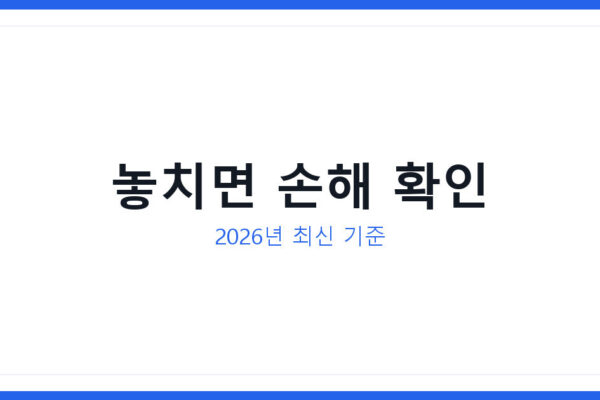 2026년 소상공인정책자금 신청방법과 지원한도액 놓치면 손해인 이유