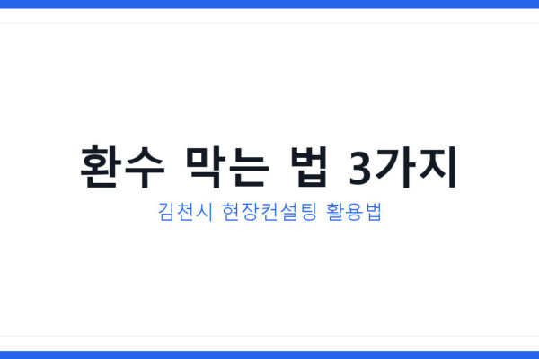 보탬e 보조금 정산실수 3가지 김천시 현장컨설팅으로 잡는 법 총정리
