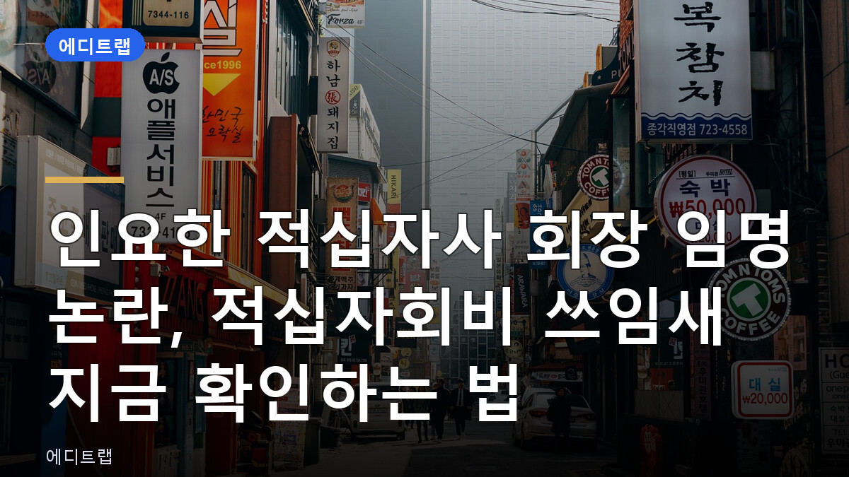인요한 적십자사 회장 임명 논란, 적십자회비 쓰임새 지금 확인하는 법