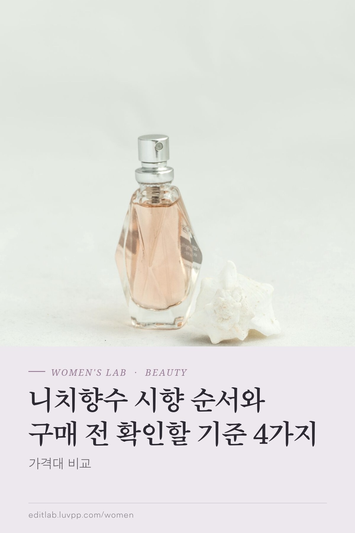 니치향수 시향 순서와 구매 전 확인할 기준 4가지, 가격대 비교